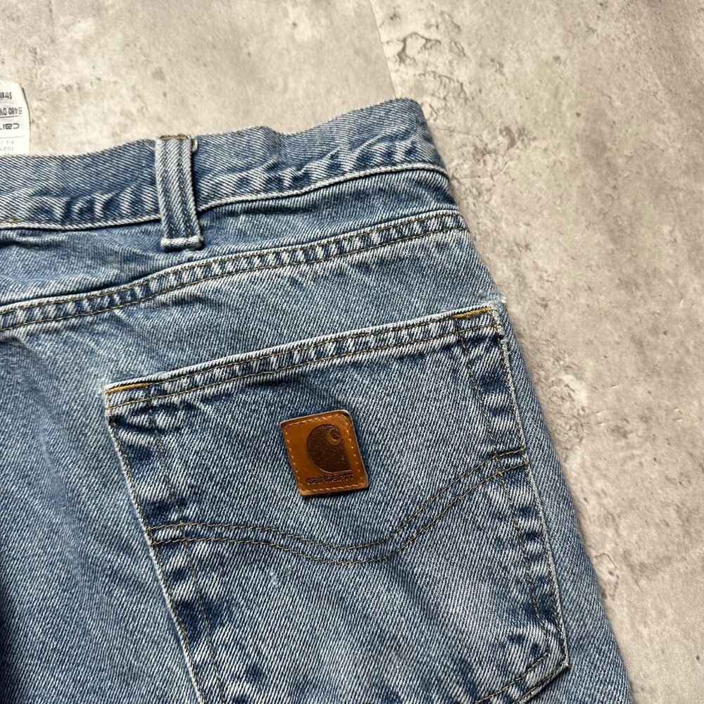 Carhartt Men's Blue Jeans - Picture 2 of 4